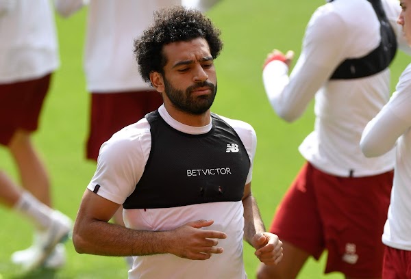 محمد صلاح يعود الى التدريبات