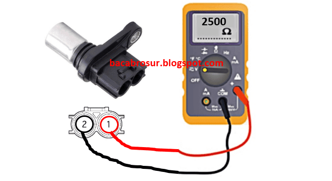 Cara test manual sensor ckp (crankshaft position sensor) Avanza dengan ...