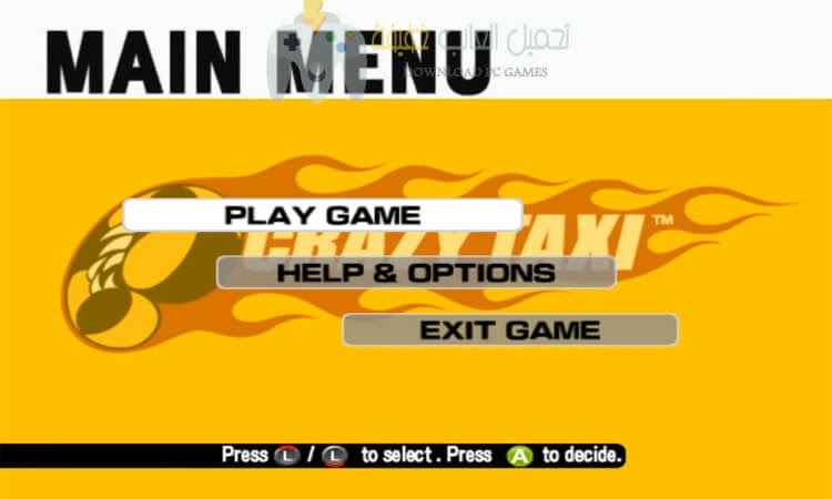 تحميل لعبة Crazy Taxi للكمبيوتر برابط مباشر تحميل لعبة Crazy Taxi للكمبيوتر برابط مباشر