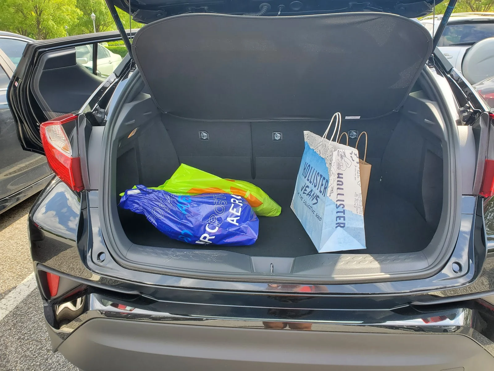2020 Toyota C-HR Limited Trunk Space