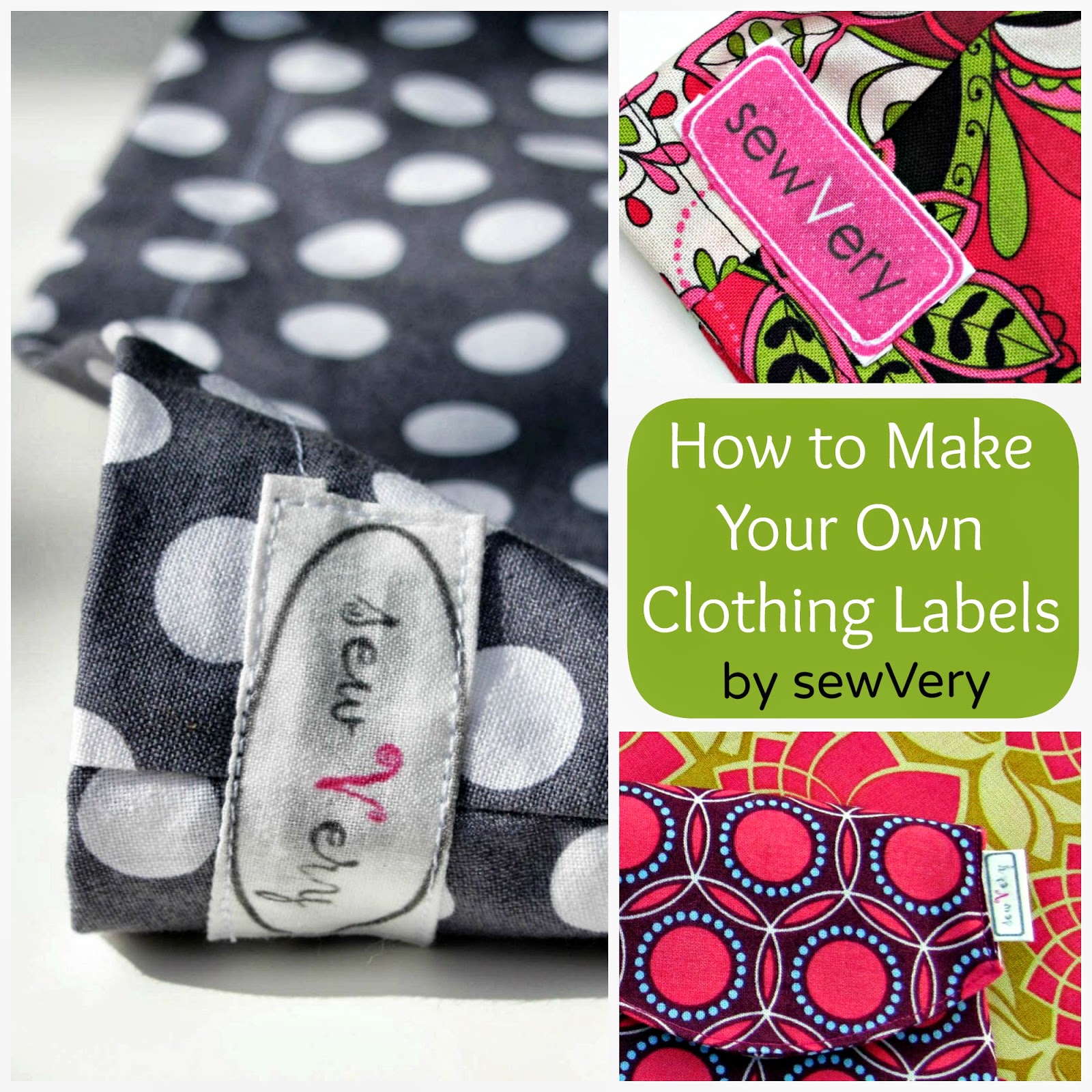 Making your Own Labels with Spoonflower and a GIveaway! — Pattern ...