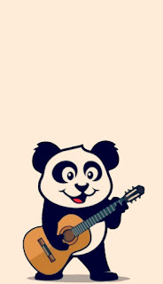Gambar wallpaper wa panda imut HD
