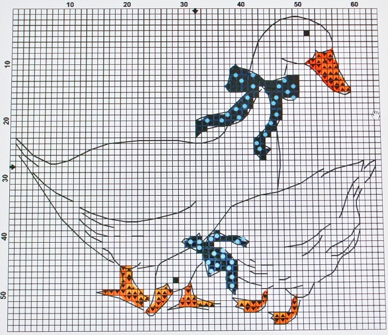Pindy схемы вышивки