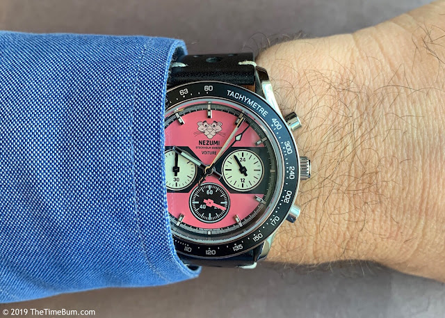 Nezumi Pink Panther Voiture wrist shot