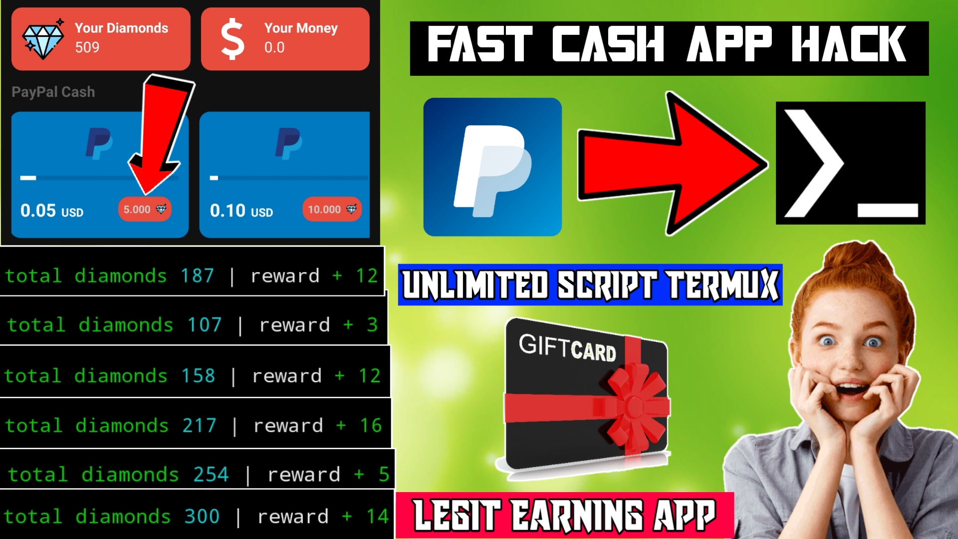 FastCash App Hack Unlimited Script Termux