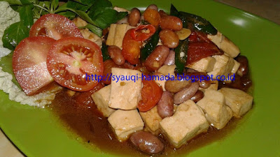 Cara Membuat Tumis Tahu Kacang Merah