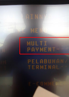 pilih menu multy payment pilih menu multy payment