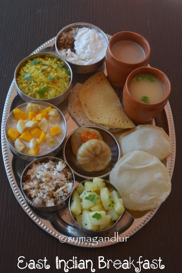 Veggie Platter East Indian Breakfast Platter Momos