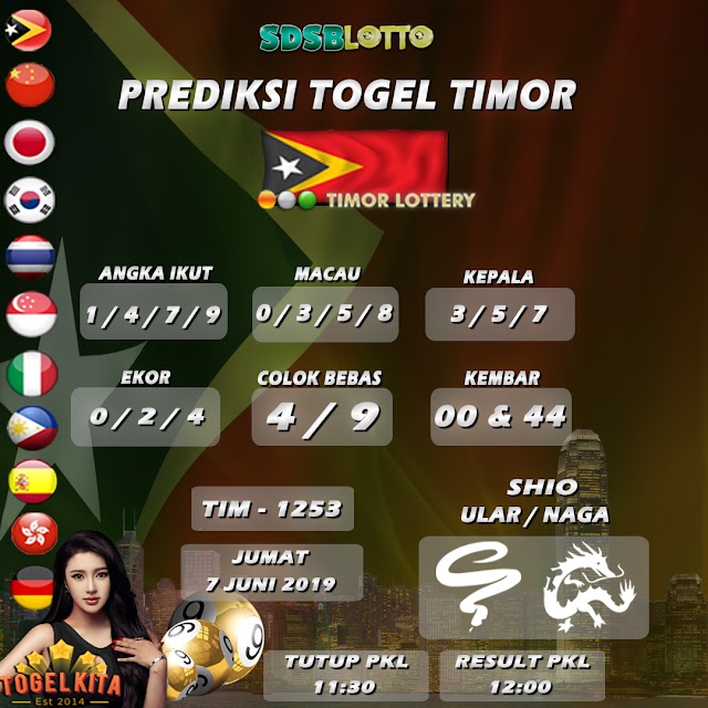 PERDIKSI TIMOR 7 JUNI 2019