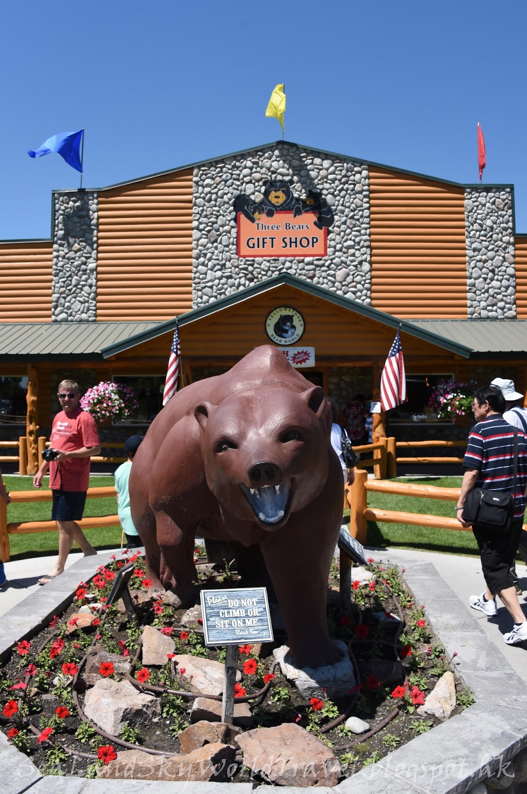 海陸空遊世界 美西國家公園之旅第四天 Yellowstone Bear World, Idaho Falls 瀑布