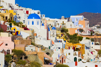 Vistas de Santorini - Islas Griegas