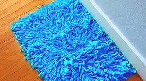 Cómo hacer una alfombra de flecos de totora paso a paso