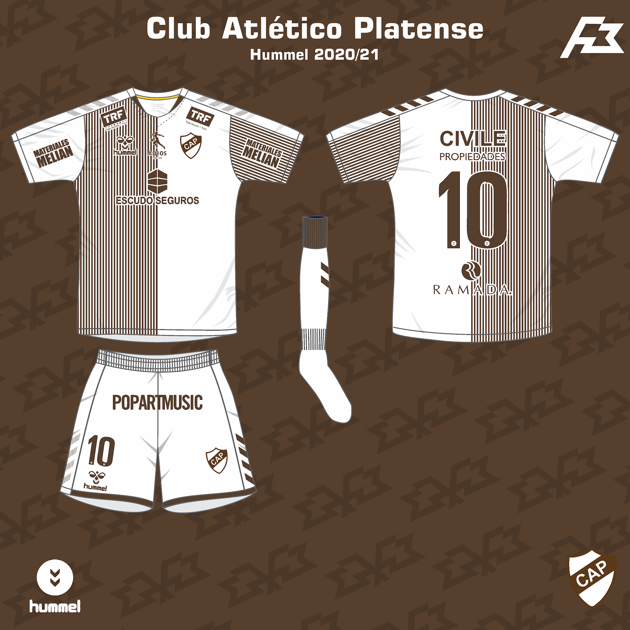 Hummel Club Atlético Platense 2023 Alernative Jersey Soccer - 588235970