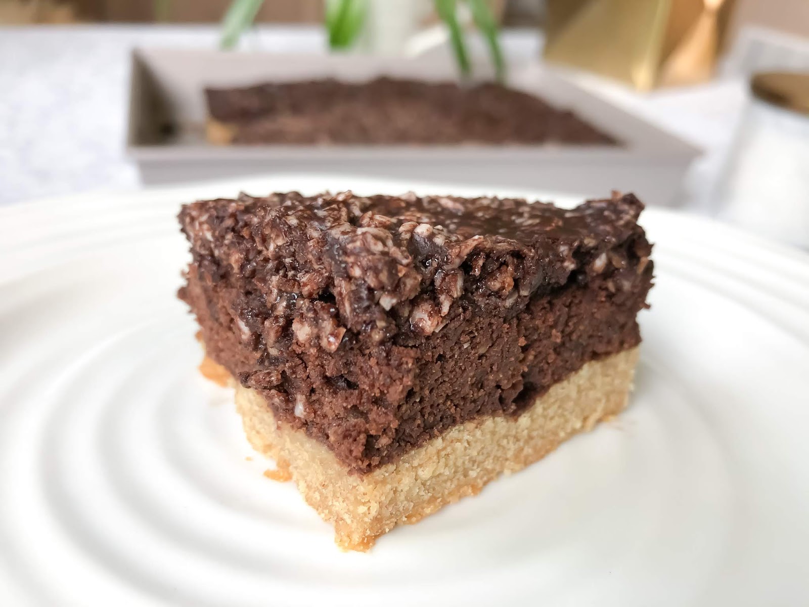 Healthy Peanut Butter Brownies The Home Baked Vegan