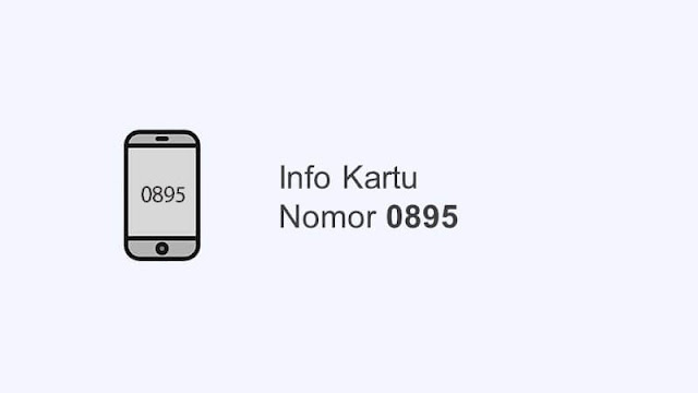 nomor 0895 kartu  apa