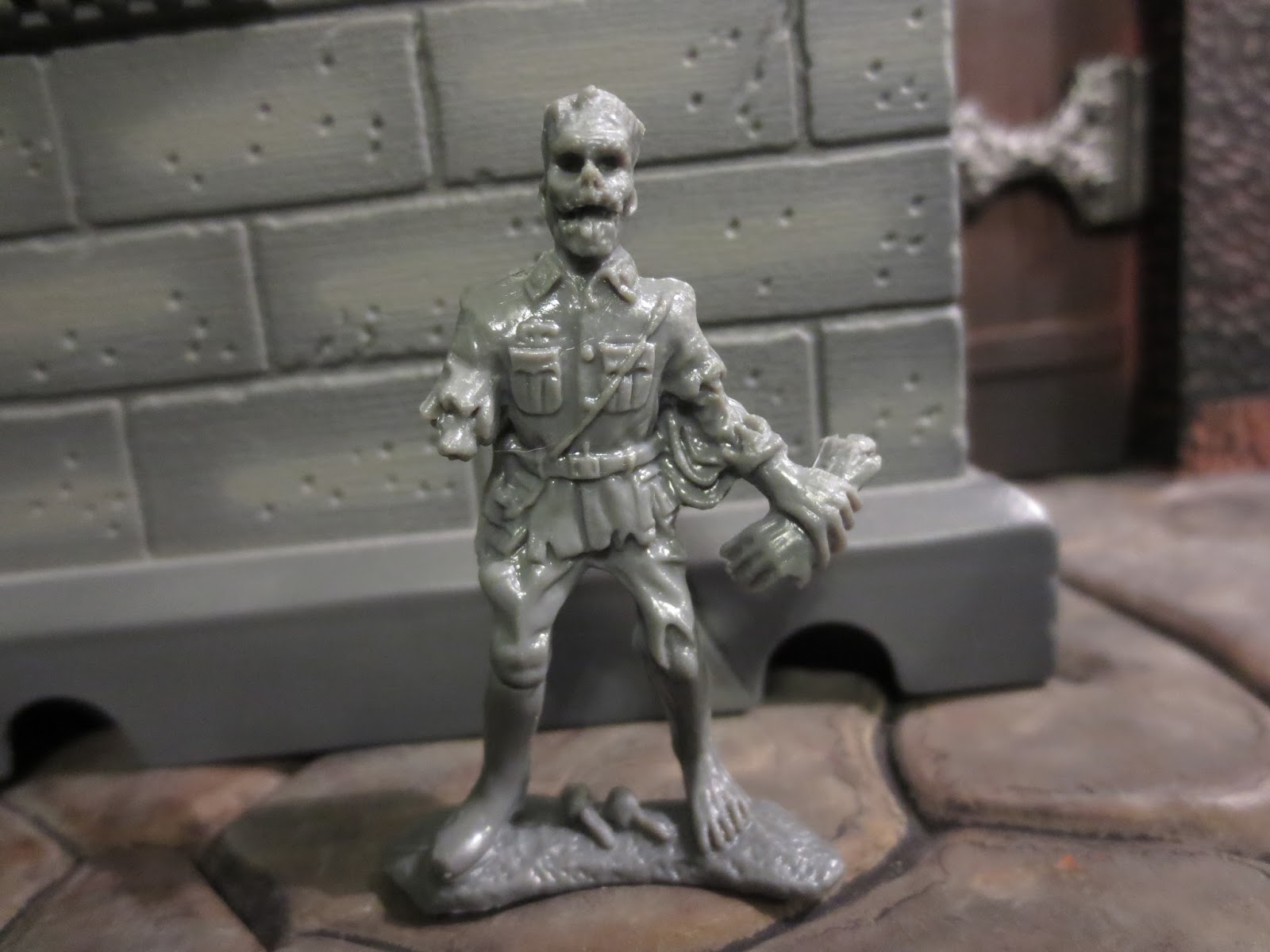 Action Figure Barbecue Minifigure Review Zombies at War by Brilliant