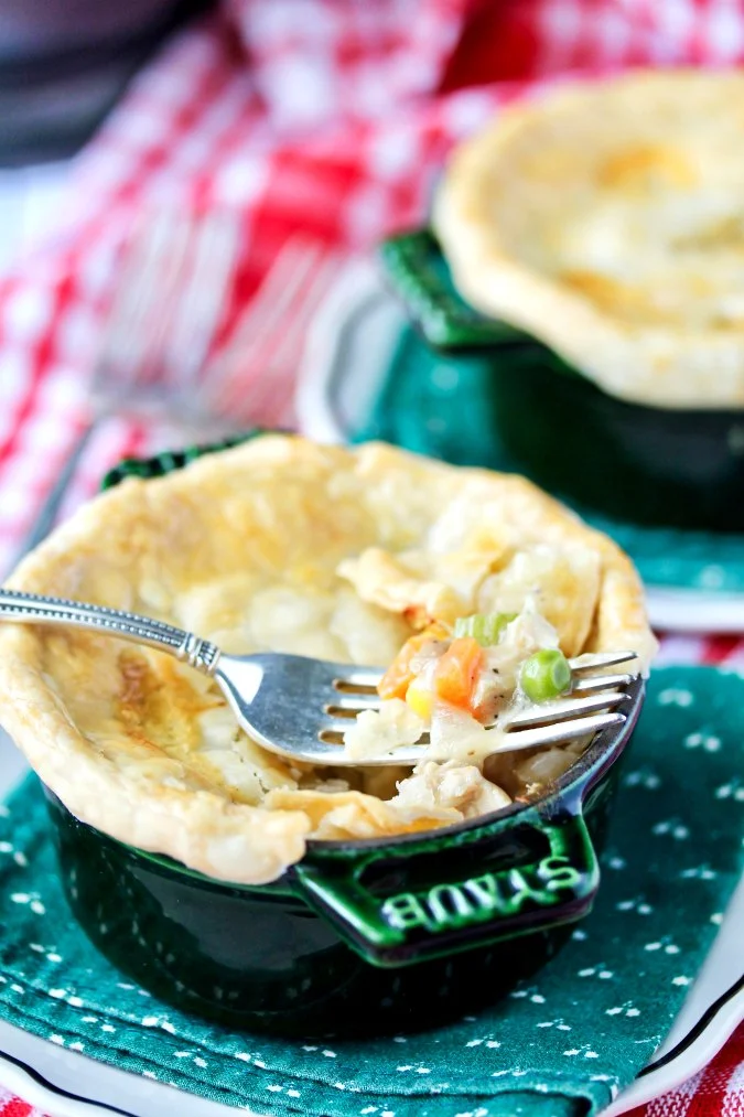 Leftover Turkey and Gravy Pot Pie Karen's Kitchen Stories