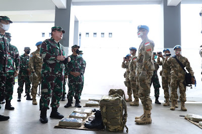 Satgas BGC TNI Konga XXXIX-C/MONUSCO Dinyatakan Siap Operasi