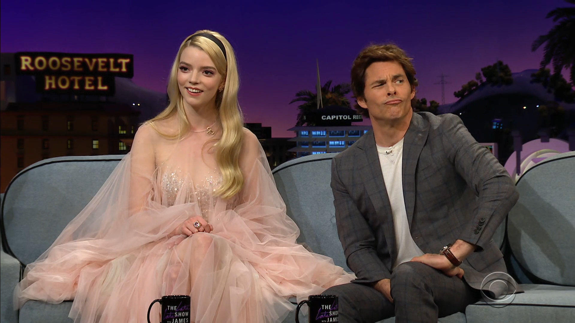 TVDeSab: Anya Taylor-Joy - The Late Late Show 02/19/2020