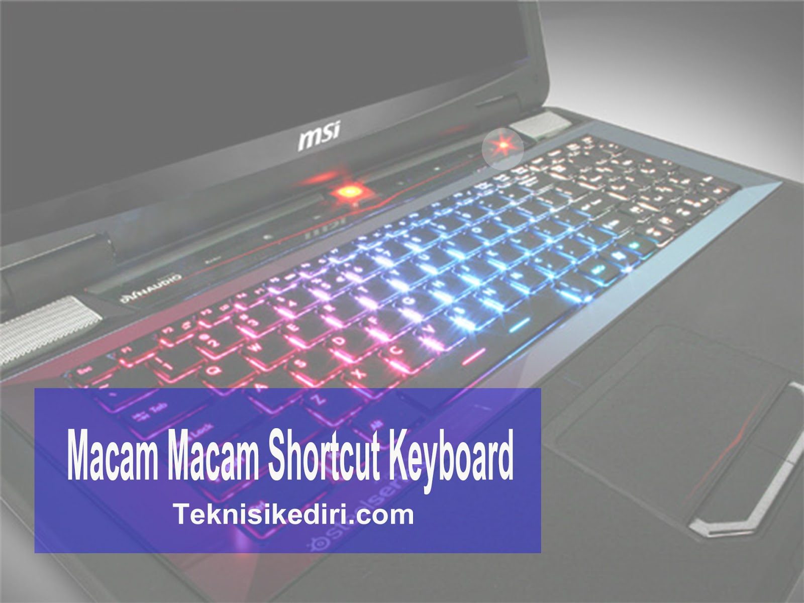 Macam-Macam Shortcut Keyboard Pada Laptop dan Fungsinya - TeknisiKediri.com