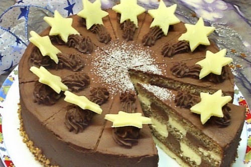 torta bianche stelle (clicca e condividi)