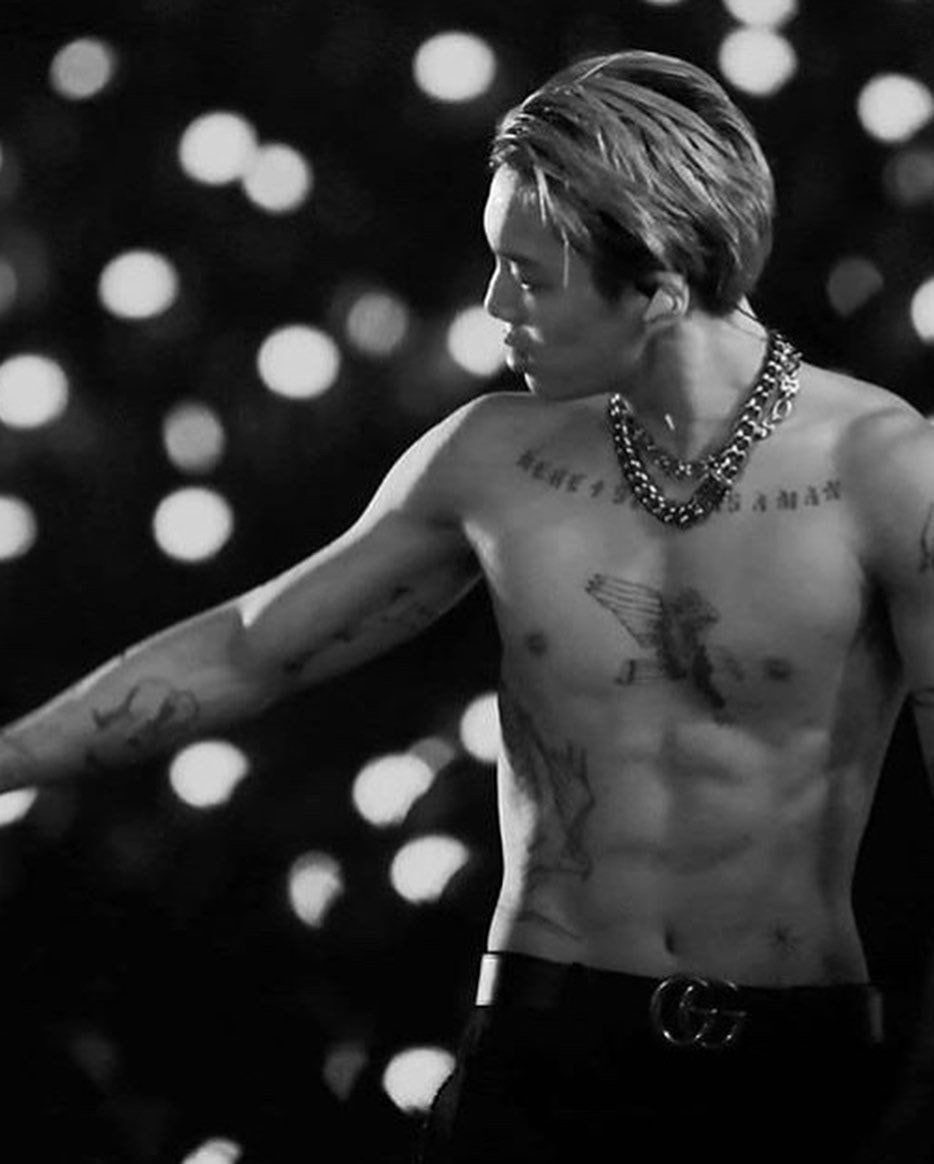 Theqoo Kai S Fake Tattoos During Concert Netizens On Exo