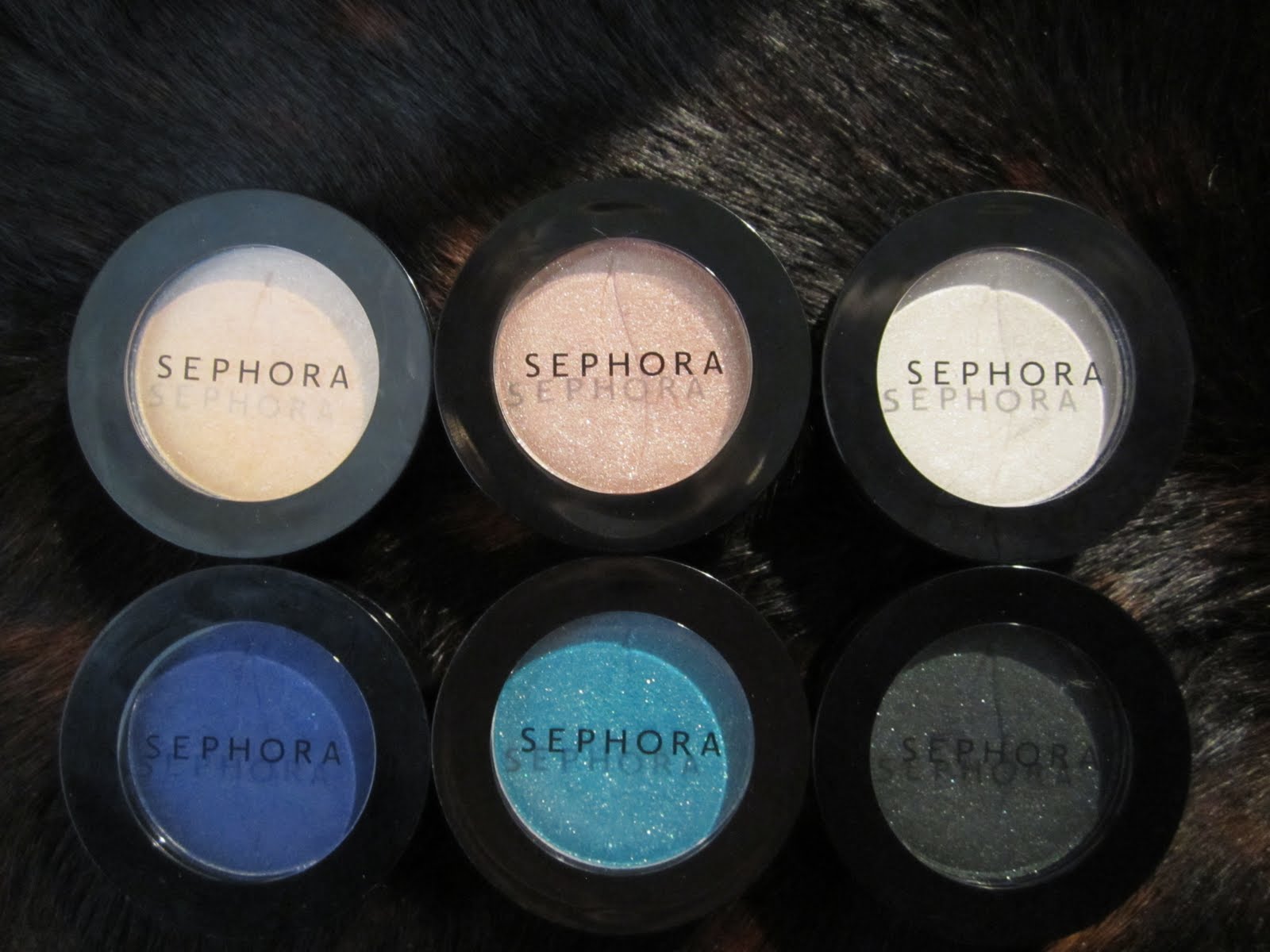 Lady fabuloux REVIEW Sephora eye shadows