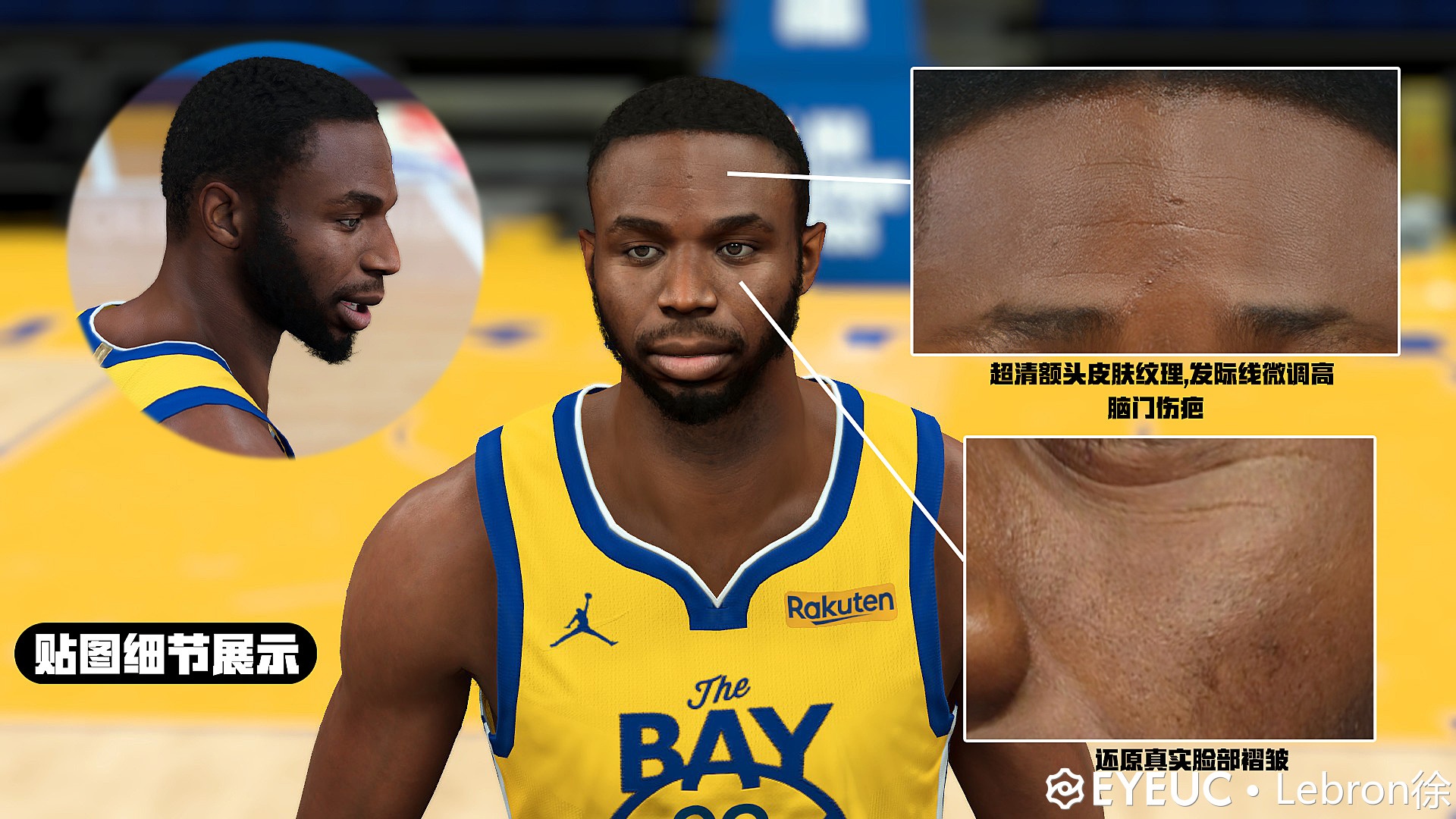 NBA 2K21 Andrew Wiggins Cyberface and Body Model by Liang