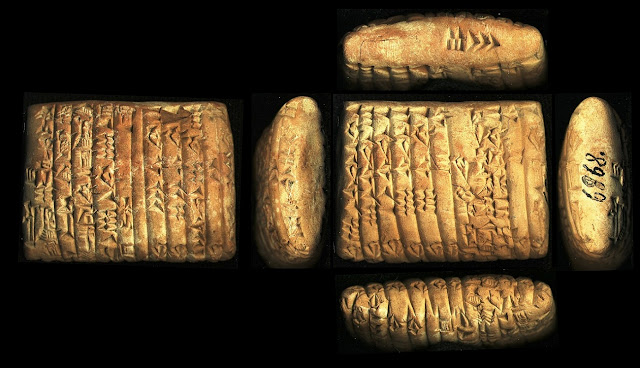 Урук 2100 до н.э. литературная клинопись