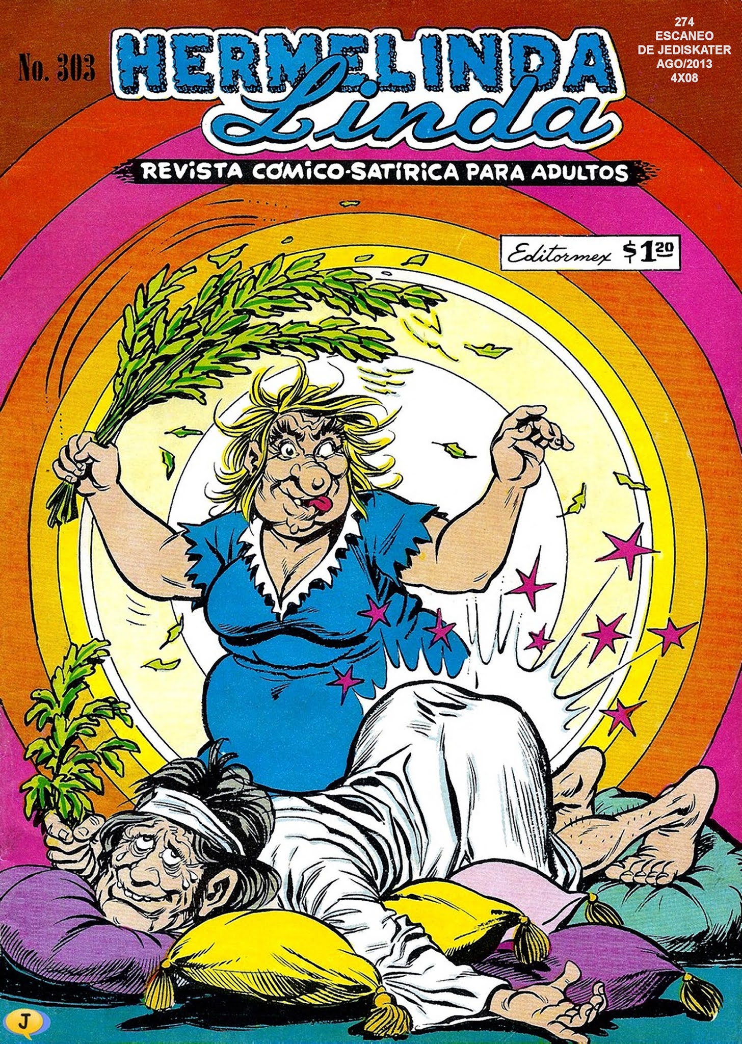 Comics Mexicanos de Jediskater Hermelinda Linda No. 303, “Colorama”, Miercoles 18 de Agosto de Comics Mexicanos de Jediskater Hermelinda Linda No. 303, “Colorama”, Miercoles 18 de Agosto de