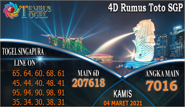 Rumus 4D Toto Singapore