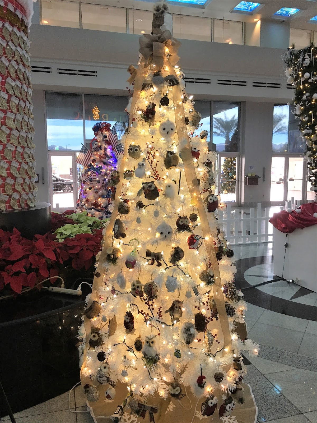 Laughlin Buzz Christmas Trees at the Aquarius Casino Resort in Laughlin