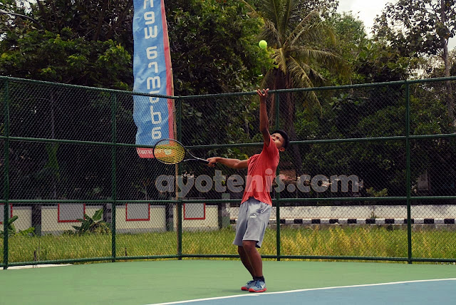 Peserta Antusias Ikuti National Junior Tennis Camp - Indonesia 2020 Hari Pertama 