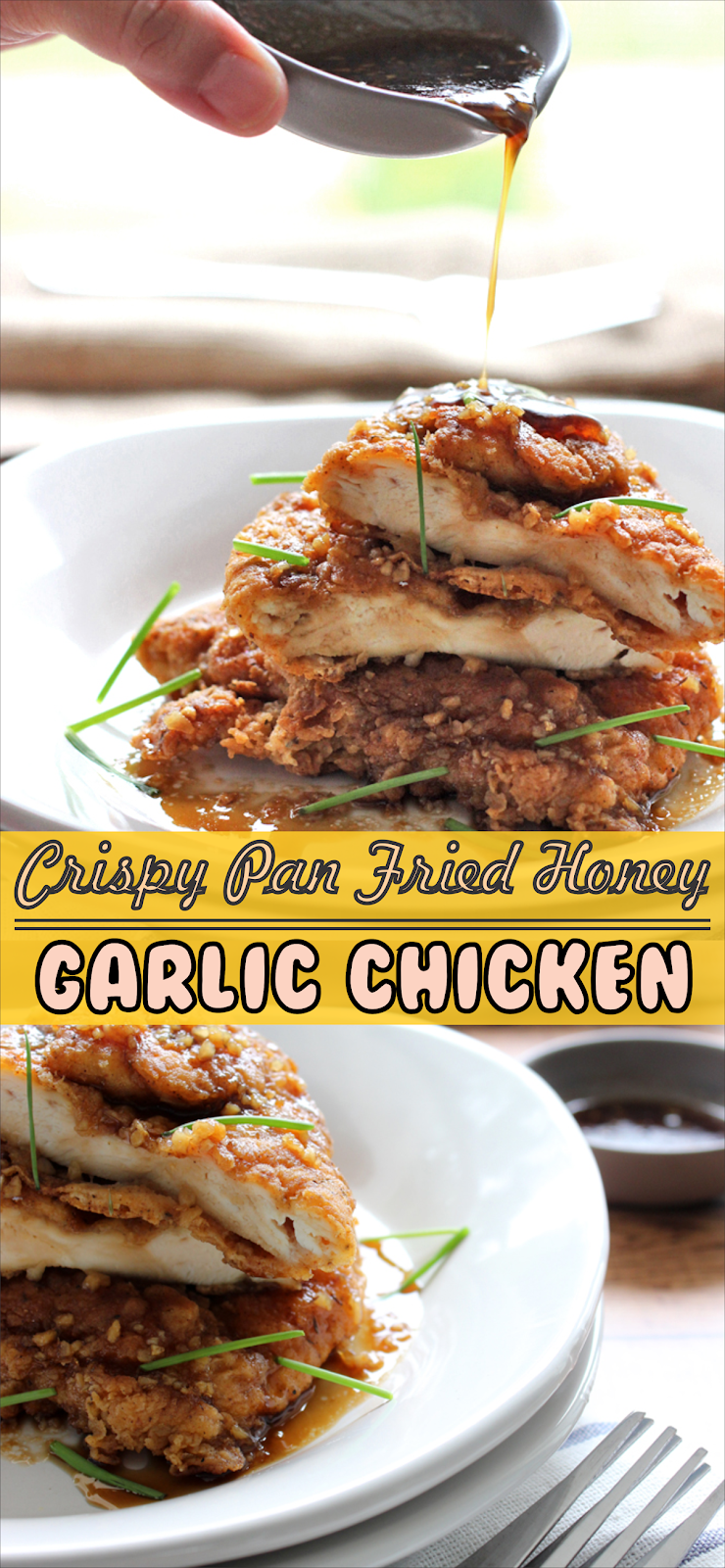 Crispy Pan Fried Honey Garlic Chicken Floats CO
