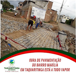 Maior Programa de Pavimentação da história de Taquaritinga