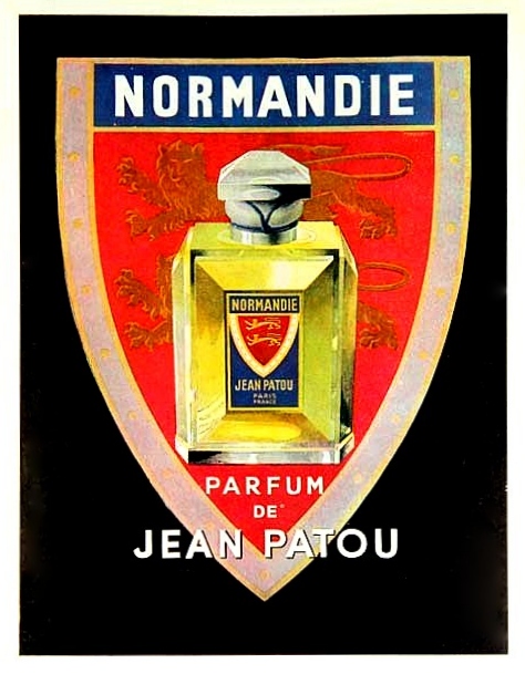 Jean Patou Perfumes: Normandie by Jean Patou c1935