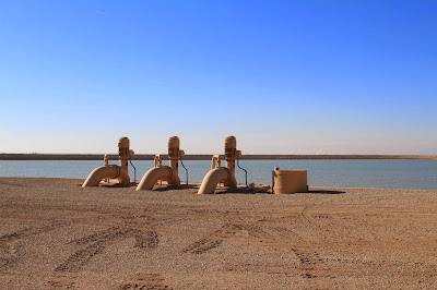 Pumps at the Bernard Galleano Reservoir