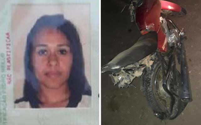 Mulher morre após carro atingir traseira de moto em Serrolândia; motorista fugiu