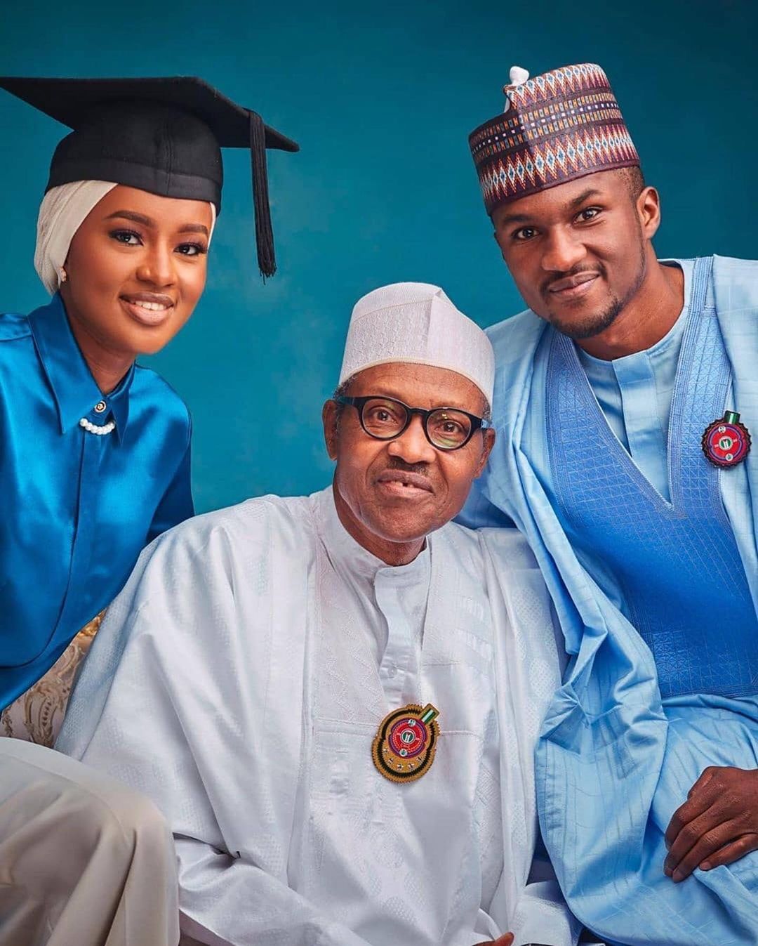 Yusuf Buhari bagged a Master's degree from a University in the United Kingdom in 2017.