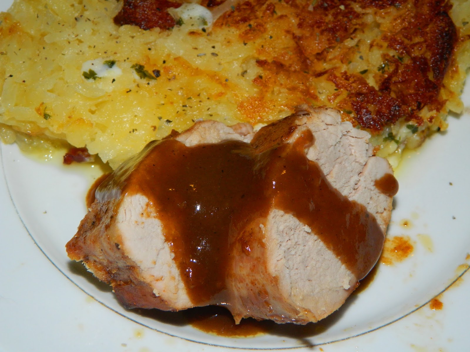 Varrendo o Prato!: Filé Mignon Suíno ao Molho de Mostarda e Mel