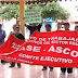 Administrativos de Educación realizan manifestación ante UGEL Ascope 