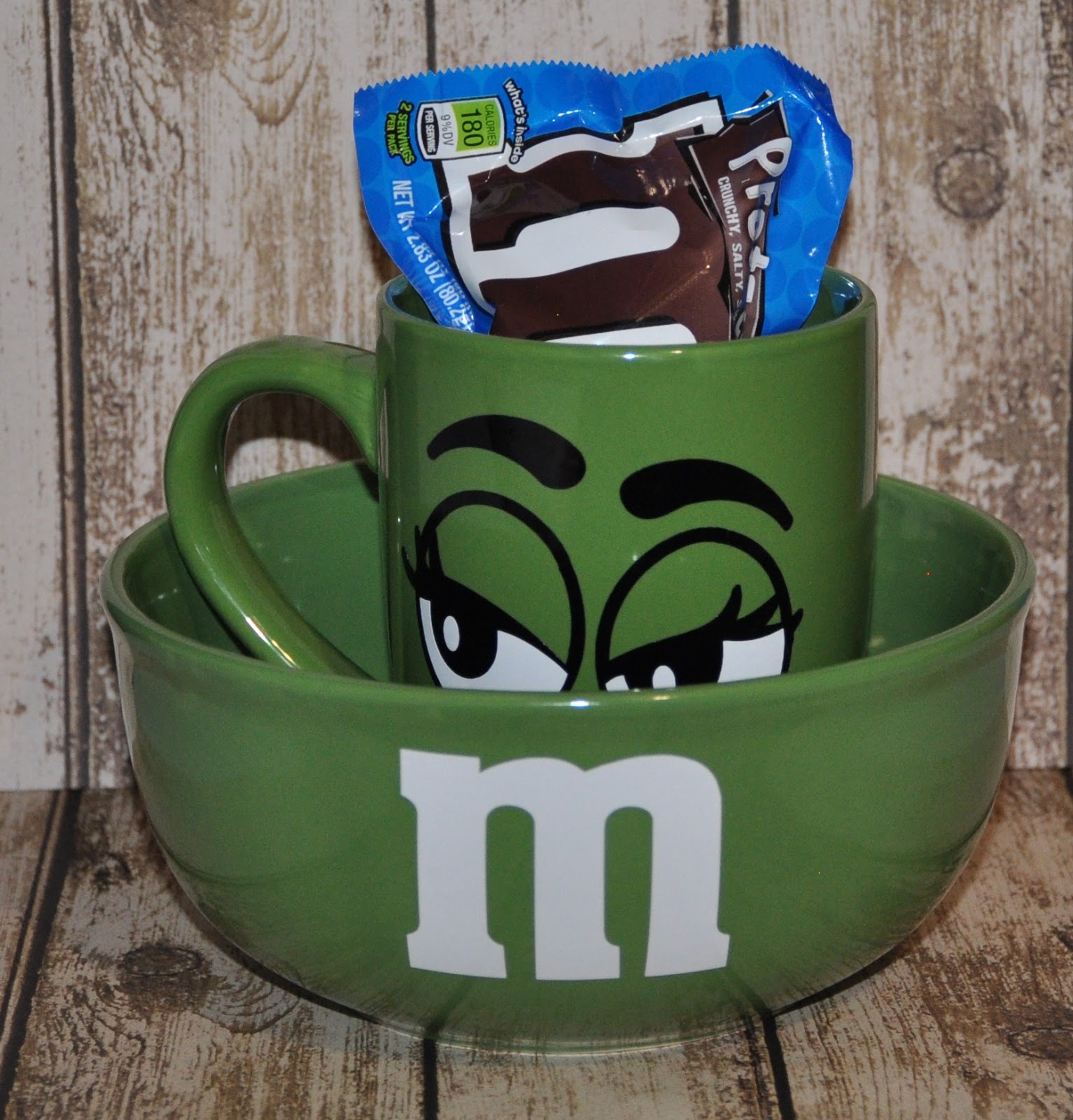 My Little Spot of Sanity Green M&M Gift Set