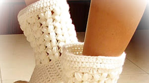 Cómo tejer Botas Pantuflas al Crochet para Todos los Talles / Video Tutorial