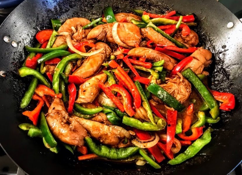 StirFry Chicken and Peppers