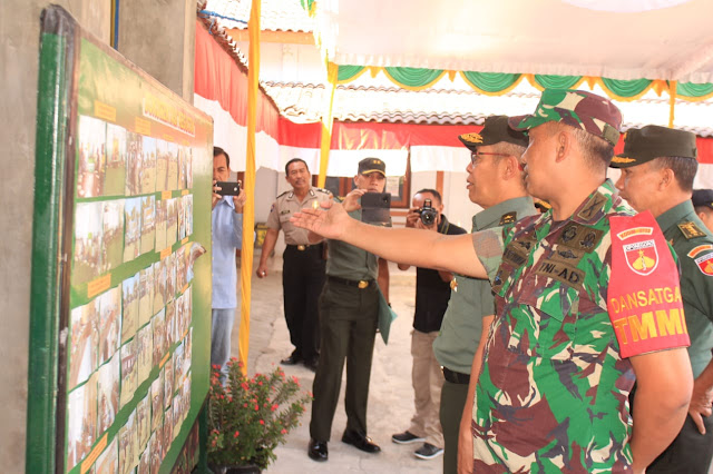 Dandim Klaten Paparkan TMMD Kepada Tim Wasev Dari Komisi I DPR RI dan Kemenhan RI