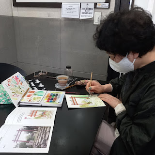 생애 첫 여행 드로잉 기초 4주 수업 3