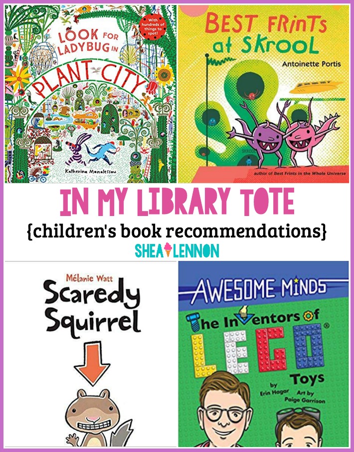 In My Library Tote: July Children’s Book Recommendations