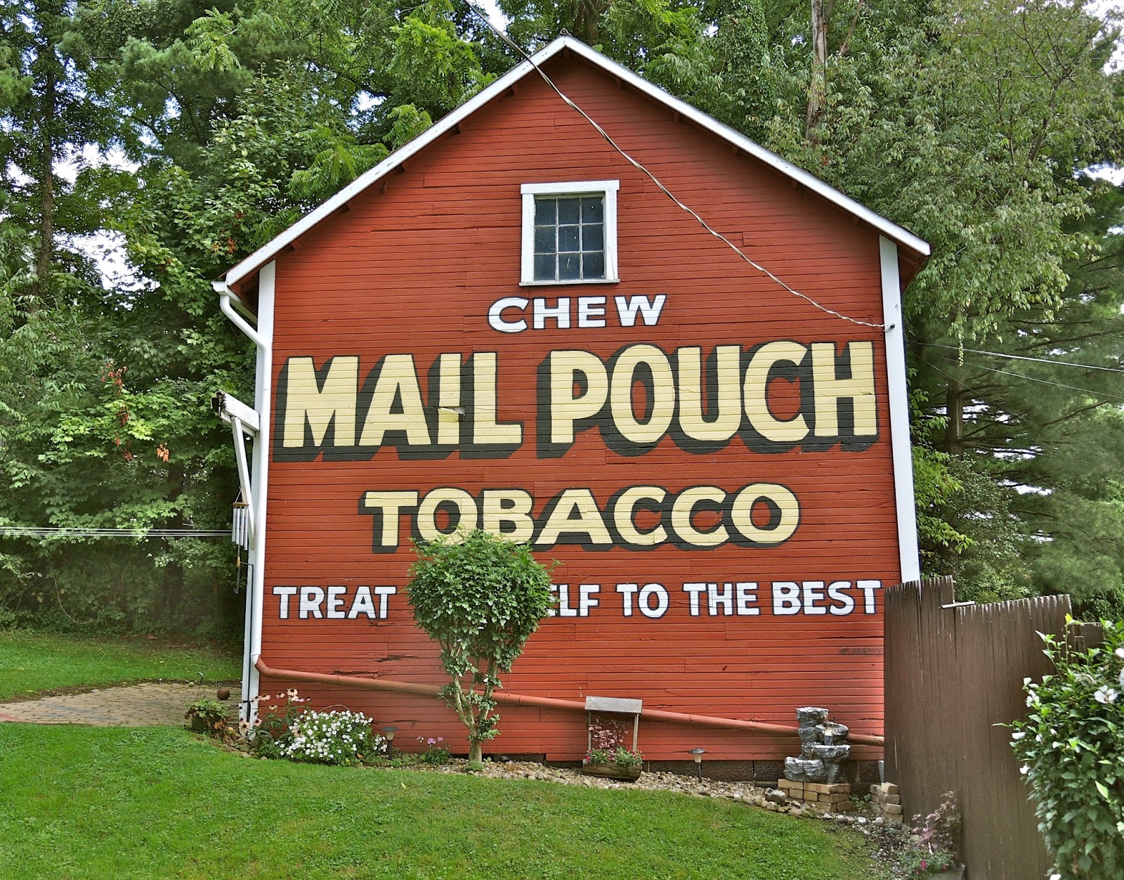 Tom The Backroads Traveller Mail Pouch Barn