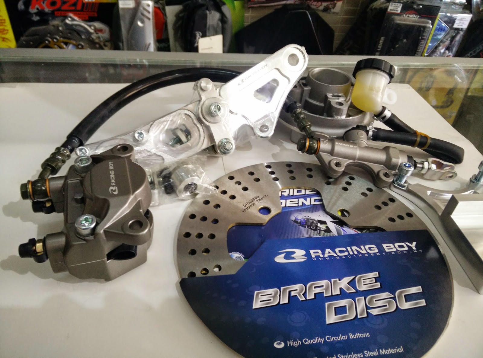 RACING BOY REAR BRAKE SYSTEM YAMAHA LC135 / SNIPER PALEX MOTOR PARTS