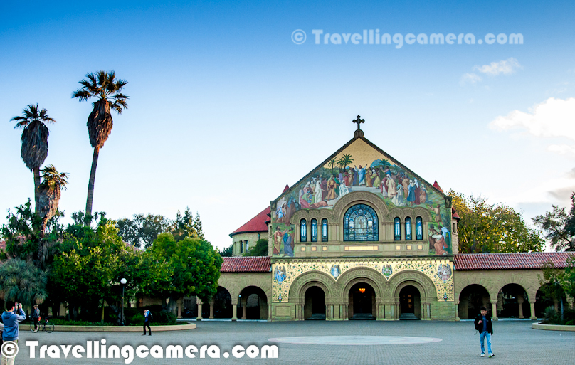 Quick Drive to Stanford University from San Jose through Google Office